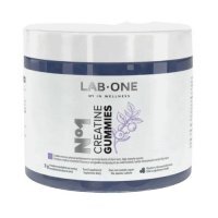 Lab One Creatine Gummies Żelki z kreatyną bez cukru i żelatyny smak jagodowy, 60 żelek