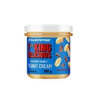 Alluntrition Fitking Delicious Peanut Cream Masło orzechowe z kawałkami czekolady, 350 g KRÓTKA DATA 28.02.2026
