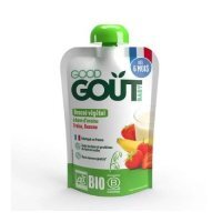 Good Gout BIO Deser owsiany z truskawkami i bananem, 90g KRÓTKA DATA 26.02.2026