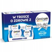 Zestaw Centrum Man Witaminy dla mężczyzn, 90+30 tabl.