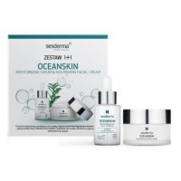 SESDERMA OCEANSKIN Zestaw Serum nawilżające, 30ml + Odżywczy krem do twarzy, 50ml KRÓTKA DATA 14.02.2026