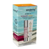 SESDERMA Zestaw Resveraderm żel-krem, 50ml + krem koloryzujący spf50, 50ml  KRÓTKA DATA 28.02.2026