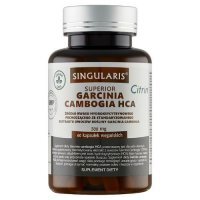 SINGULARIS Garcinia Cambogia HCA, 60 kapsułek KRÓTKA DATA 28.02.2026