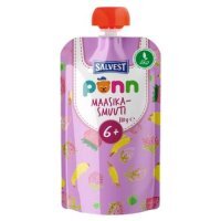 SALVEST PÕNN BIO Owocowe puree z malinami, 110g KRÓTKA DATA 05.04.2026