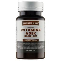SINGULARIS Witamina ADEK Kompleks, 60 kaps. KRÓTKA DATA 31.03.2026