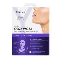 L'BIOTICA Lifting Strefy Y Odżywcza maska do twarzy rozjaśniająca przebarwienia, 1 komplet KRÓTKA DATA 31.03.2026