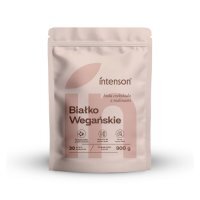 Intenson Białko Wegańskie biała czekolada z malinami, 900 g