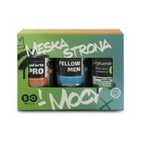 BioOrganic Męska strona mocy Zestaw EnergoForte PRO, 21 g + Fellow Men, 36 g + Grykamina C, 43 g
