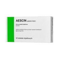 Aescin 20 mg, 90 tabletek dojelitowych