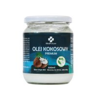 Medfuture Olej Kokosowy Extra Virgin nierafinowany, 500 ml