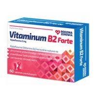 Rodzina Zdrowia Vitaminum B2 Forte, 60tabl. powl.  KRÓTKA DATA 30.04.2026