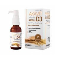 VITADIET Akavit Witamina D3 4000 IU, 29,4 ml KRÓTKA DATA 30.04.2026