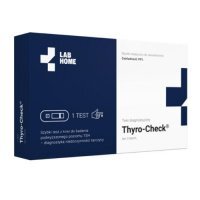 LAB.HOME THYRO-Check Test do diagnozowania niedoczynności tarczycy TSH, 1 szt. KRÓTKA DATA 30.04.2026