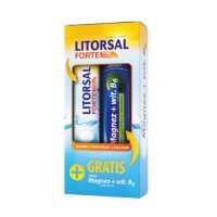 Zdrovit Litorsal Forte Mango Marakuja, 24 tabl. mus. + Magnez z wit. B6, 24 tabl. mus.
