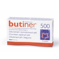 Butiner 500, 30 tabletek KRÓTKA DATA 31.05.2026