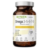 Biowen Omega 3-5-6-7-9, 60 kaps.