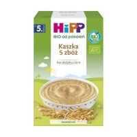 HiPP BIO Kaszka 5 zbóż po 5. miesiącu, 200 g