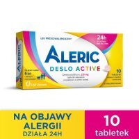 Aleric Deslo Active 2,5 mg - 10 tabletek KRÓTKA DATA 31.05.2026