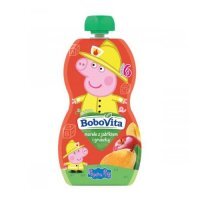 BoboVita Peppa Pig Mus Morela jabłko gruszka, 100 g KRÓTKA DATA  02.06.2026