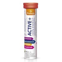 Protego Active + 100% Energy, 20 tabletek musujących KRÓTKA DATA 29.05.2026