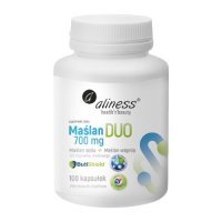 Aliness Maślan Duo 700 mg, 100 kaps.
