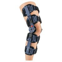 Actimove Professional Line Post OP ROM Orteza stawu kolanowego z zegarem czarna regulowana