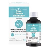 Domowa Apteczka Syrop z Porostu islandzkiego, 165 ml  KRÓTKA DATA  31.07.2026
