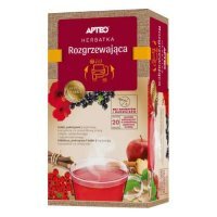 Herbatka rozgrzewająca z imbirem APTEO, 20 saszetek  KRÓTKA DATA 31.07.2026