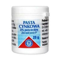 PASTA CYNKOWA Trądzik - 20 g KRÓTKA DATA 02.09.2026