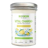Biowen Vital Charge+ Elektrolity o smaku cytrynowym, 250 g