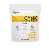 Proton Labs Pikolinian cynku 15 mg, 100 kaps.