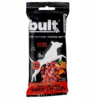 Bult Tasty Strips Superfoods Przysmak dla psa Paski z wołowiną, 6 szt.