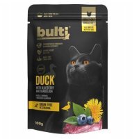 Bulti Superfood Mokra karma dla kota Kaczka z borówką i mniszkiem lekarskim, 100 g