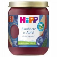 HiPP Jabłka z jagodami, 160 g