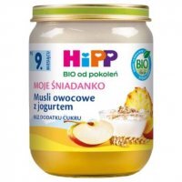 HiPP Musli owocowe z jogurtem BIO, 160 g