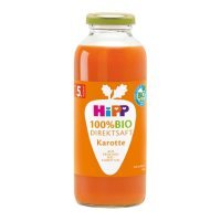 HiPP BIO Sok 100 % Soczysta marchew dla niemowląt od 5. miesiąca życia, 330 ml