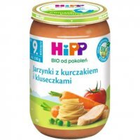 HiPP Jarzynki z kurczakiem i kluseczkami BIO, 220 g