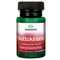 SWANSON Nattokinaza 100mg 2000 FU - 30 kapsułek