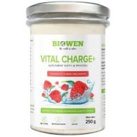 Bioven Vital Charge+ Elektrolity o smaku malinowym, 250 g