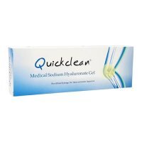 Quickclean Medyczny żel Hialuronian sodu, żel dostawowy 20mg/2ml, 1 amp.-strz. KRÓTKA DATA 10.08.2026
