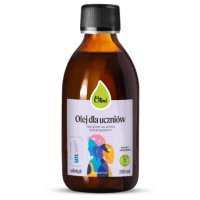 Olini Olej dla uczniów tłoczony na zimno nierafinowany, 250 ml