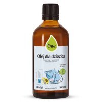 Olini Olej dla dziecka tłoczony na zimno nierafinowany, 100 ml