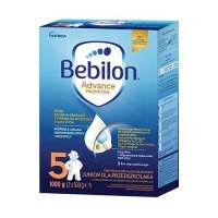 Bebilon 5 Advance Pronutra Junior Formuła na bazie mleka dla przedszkolaka, 1000 g (2 x 500 g) KRÓTKA DATA 5.08.2026