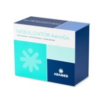 Adamed AeroGo Nebulizator membranowo-siateczkowy z modułem Mp3, 1 szt.