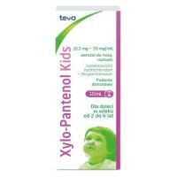 Xylo-Pantenol Kids 0,5 mg+50mg/ml, 10ml  KRÓTKA DATA 30.09.2026