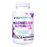 Allnutrition Magnesium glycinate + B6, 90 kaps.