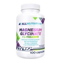 Allnutrition Magnesium glycinate + L-Theanine, 100 kaps.