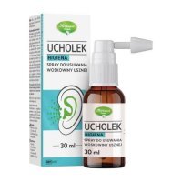 Ucholek Higiena Spray do usuwania woskowiny usznej, 30 ml KRÓTKA DATA 30.09.2026