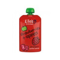 Ella's Kitchen BIO Truskawka i jabłko, 120g KRÓTKA DATA 30.09.2026