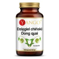 YANGO Dzięgiel Chiński, 100 kaps.